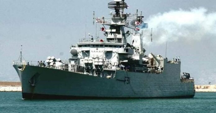 INS Brahmaputra caught fire during repairs! A sailor is missing
