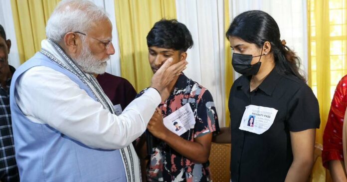 K Surendran said Prime Minister Narendra Modi's visit to Wayanad was effective