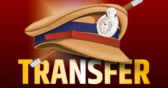 A massive reshuffle at the head of IPS in the state!