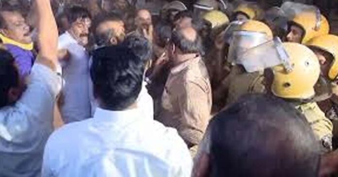 congress protest