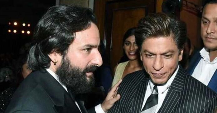 Saif Ali Khan and Shah Rukh Khan