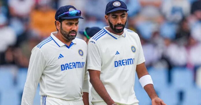 Rohit Sharma and Jasprit Bumrah