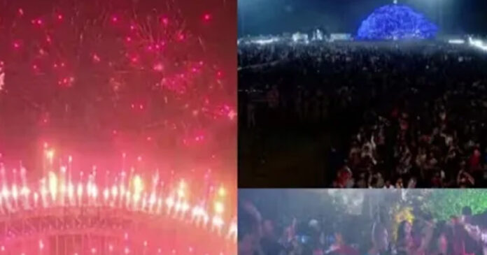 imaginary image of new year celebration
