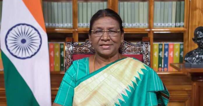 President Draupadi Murmu