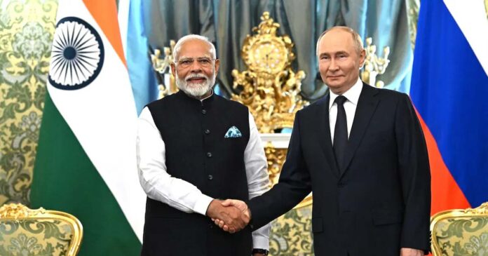 pm modi and vladimir putin