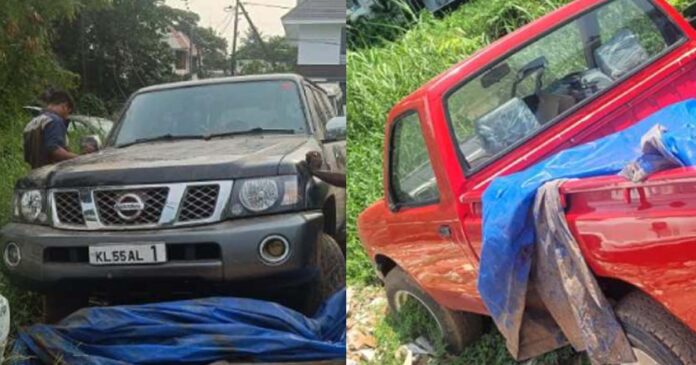 seized vehicles