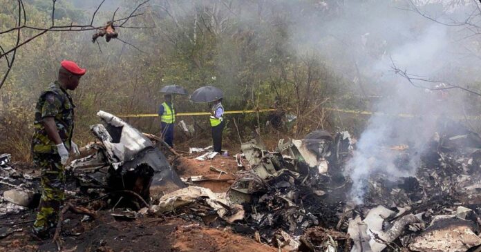 plane crash site