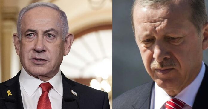 Benjamin Netanyahu, Recep Tayyip Erdogan