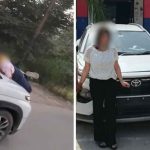 കാമുകിക്കൊപ്പം ഭര്ത്താവ്, ചോദ്യം ചെയ്ത ഭാര്യയെ കാറിന്റെ ബോണറ്റിലിട്ട് നൂറു മീറ്ററോളം വാഹനം ഓടിച്ചു. മീററ്റില് ഭര്ത്താവും കാമുകിയും അറസ്റ്റില് drove car for about 100 meters with wife who questioned him on the bonnet. Husband and girlfriend arrested in Meerut.