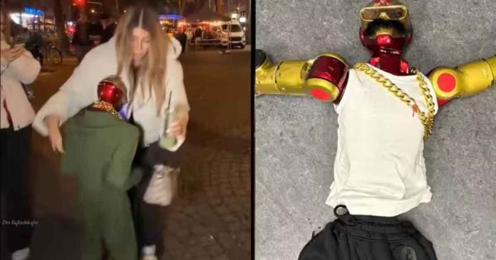 Sexual assault on a 16-year-old girl by a humanoid robot