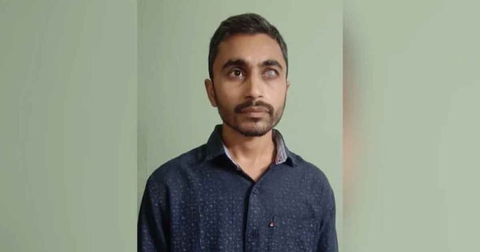 Abhishek Kumar Singh, a native of Bihar, was caught by the Assam STF