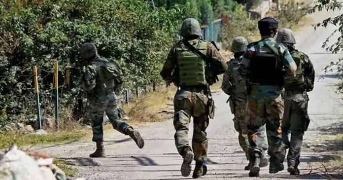 Four Pakistani terrorists, including a top Lashkar-e-Taiba commander, were killed in a landmine blast